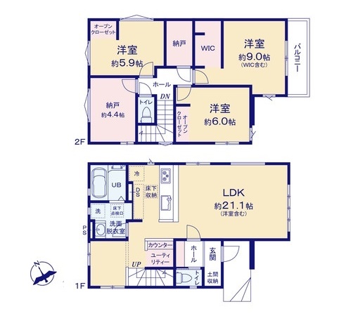 市川市本北方１０期　１号棟